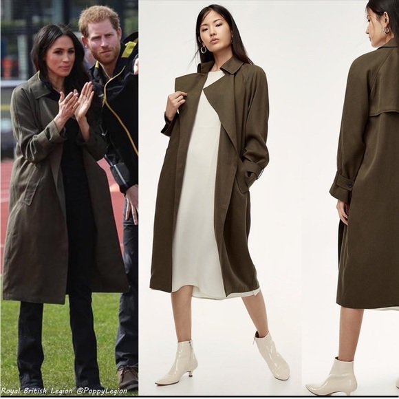 Aritzia Babaton Lawson trench Monterey - Picture 1 of 11